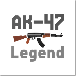 ak 47 legend Posters and Art